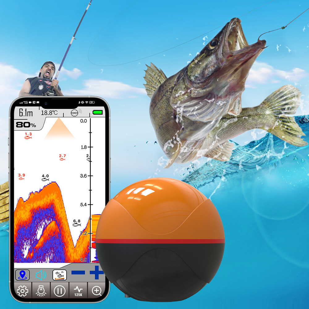 new Dual-Frequency Smart WiFi  - Fish Finder ulasan dan harga