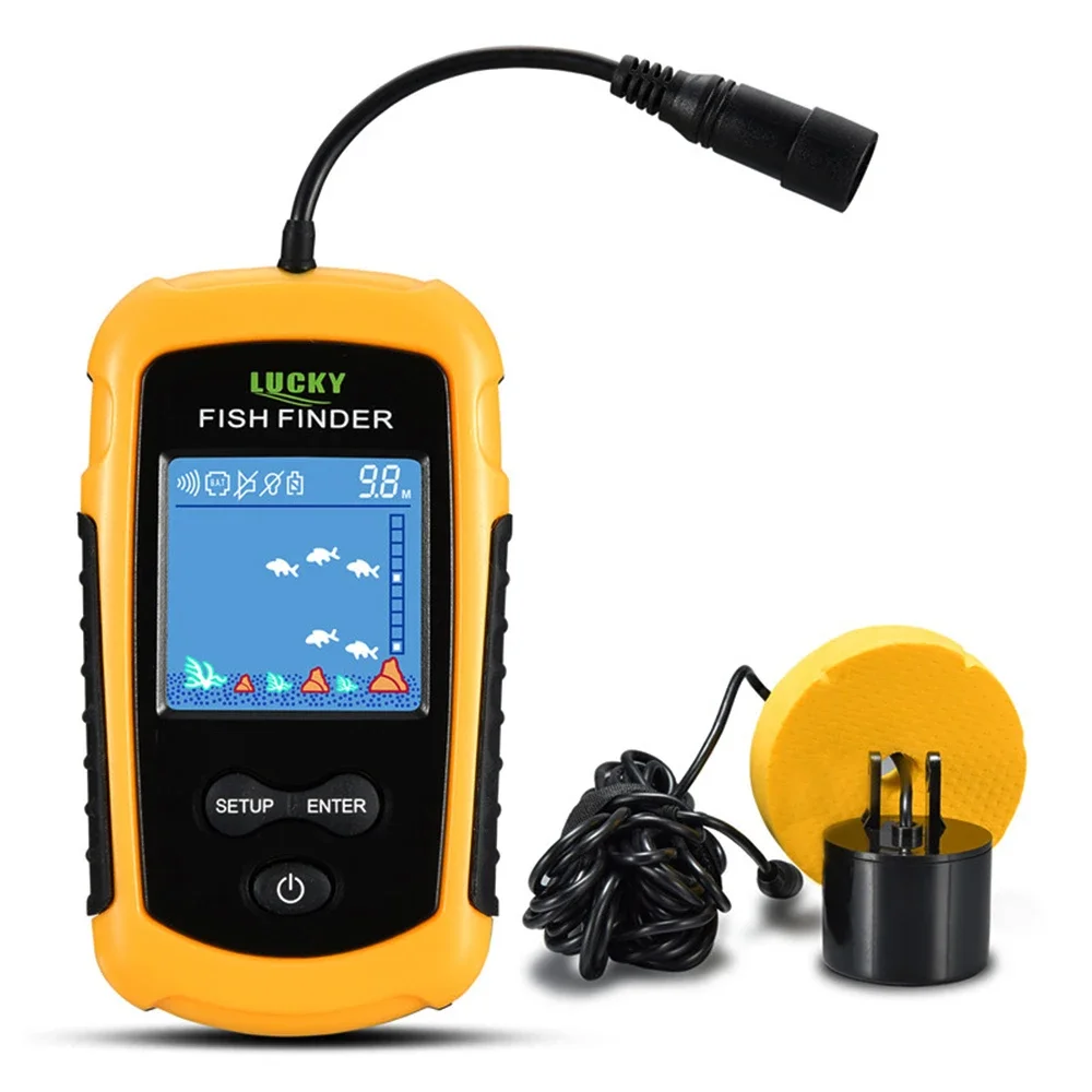 Lucky LCD Color Screen Portabl - Fish Finder Gps ulasan dan harga