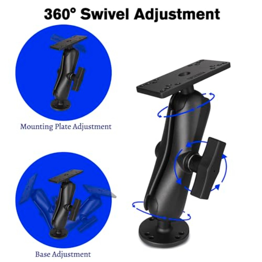 Kayak/boat fish finder mount:  - Fish Finder Mount ulasan dan harga