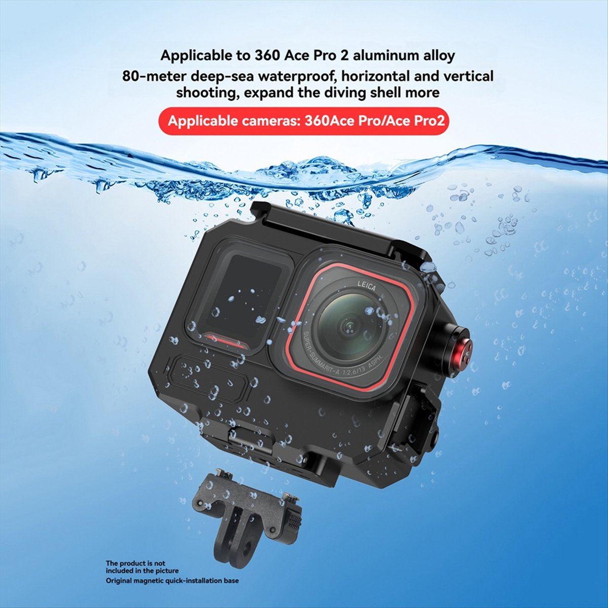 M05K 263FT/80M Waterproof Case - Underwater Camera ulasan dan harga