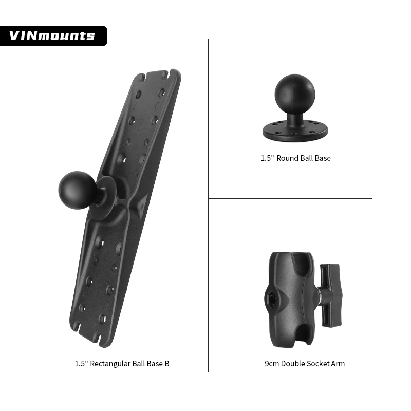 Aluminum Fish Finder Mount wit - Fish Finder Mount ulasan dan harga