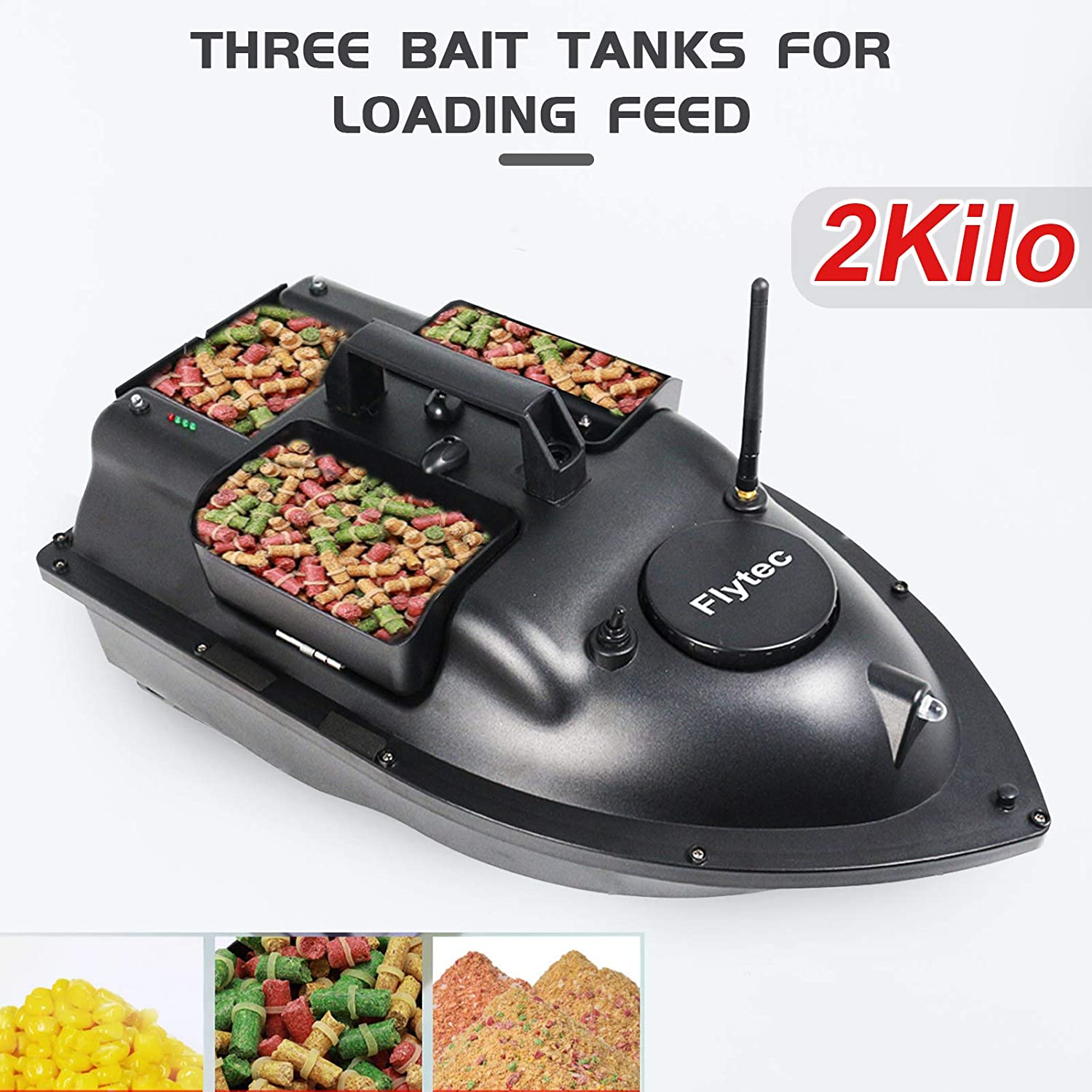500M Wireless RC Bait Boat Hoo - Fish Finder Gps ulasan dan harga
